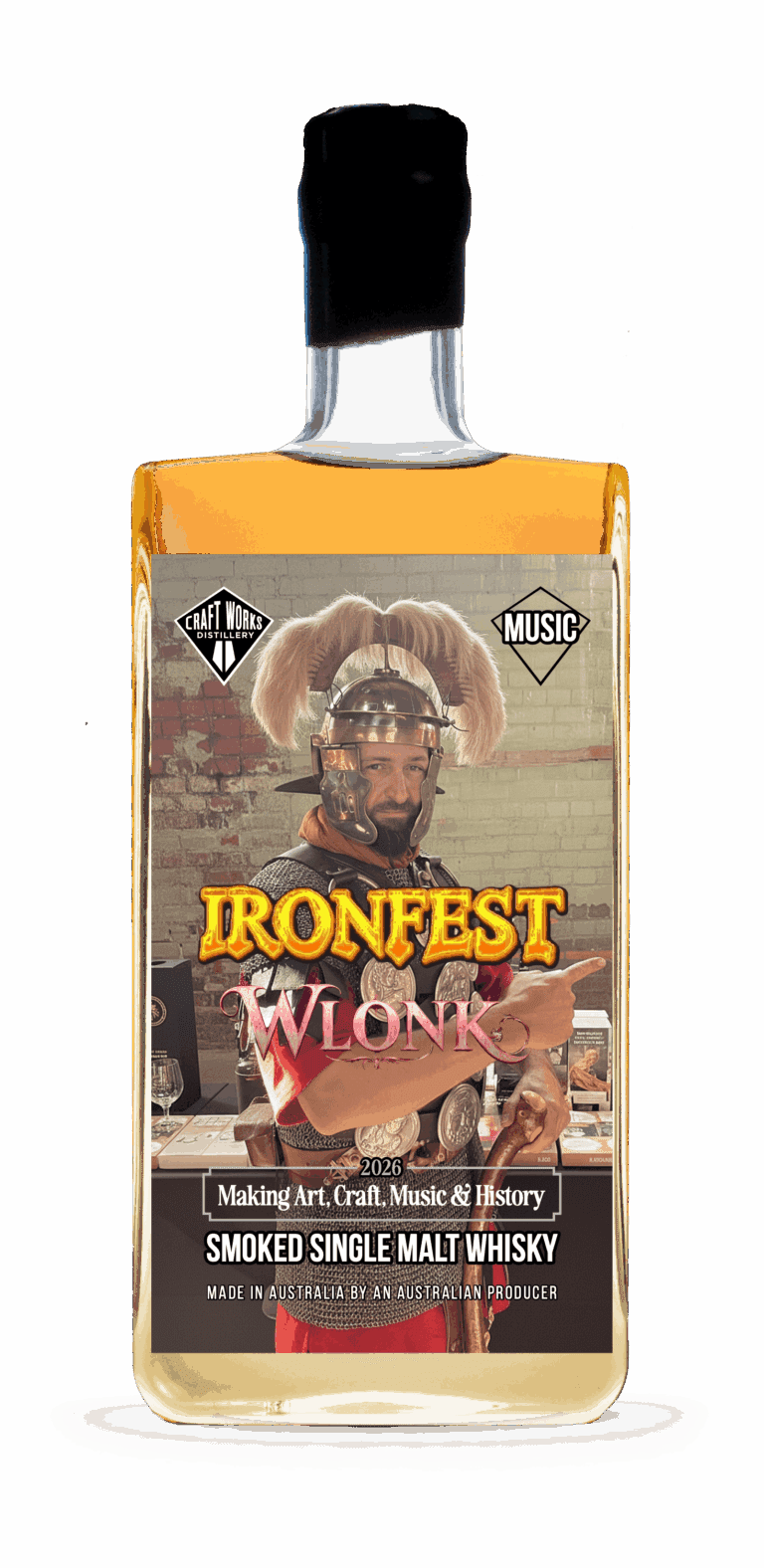 Ironfest 'Wlonk' Smoked Whisky