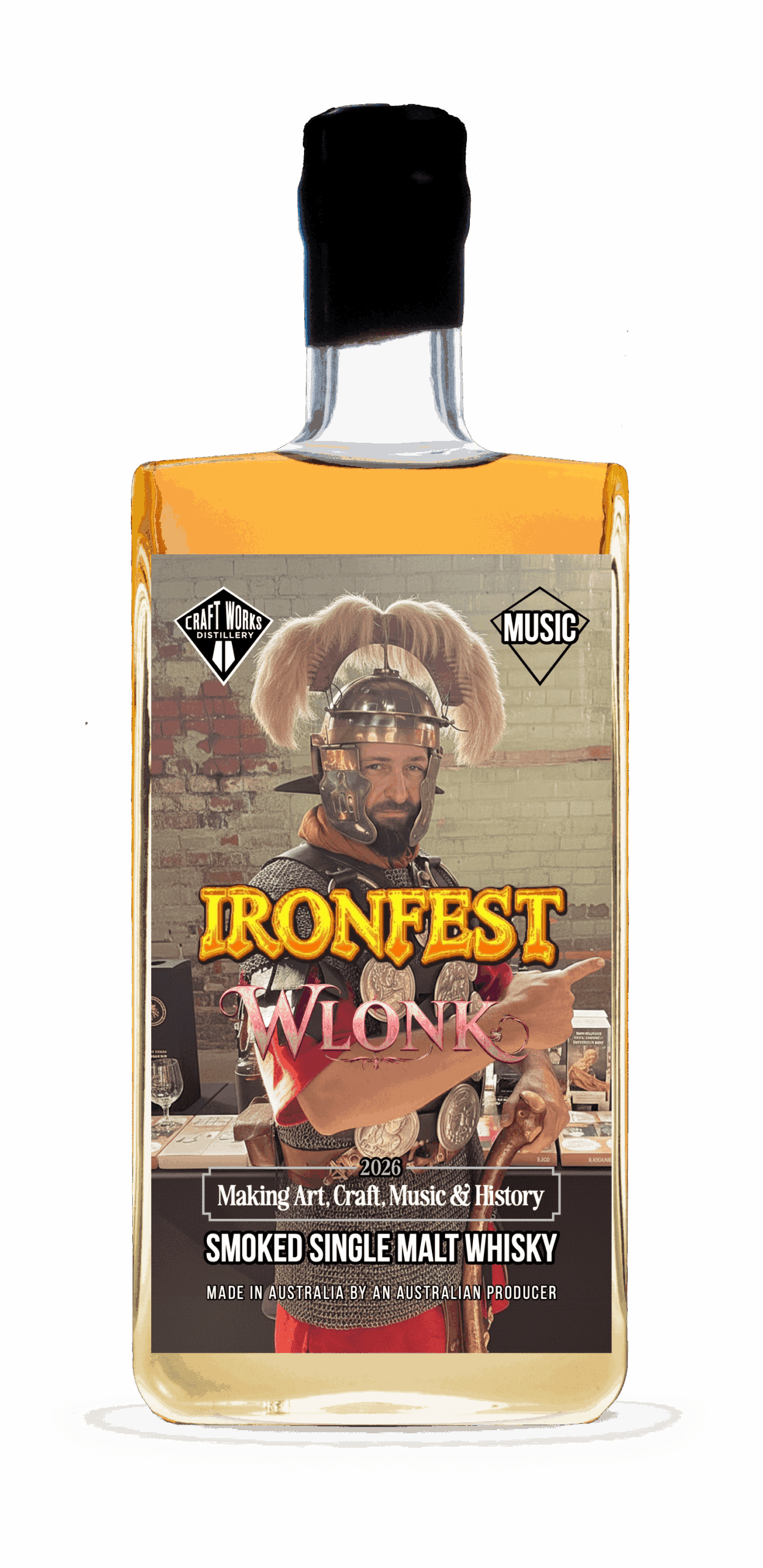 Ironfest 'Wlonk' Smoked Whisky